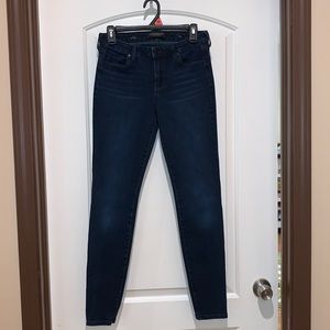 LIVERPOOL SKINNY DARK WASH JEANS